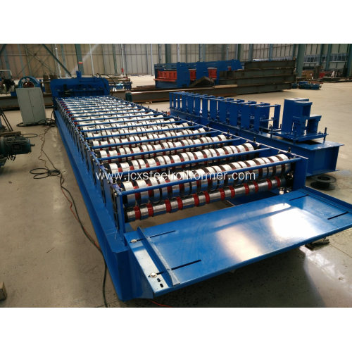 Galvanized roof tile roll forming machine